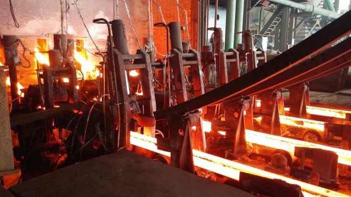 Continuous casting line